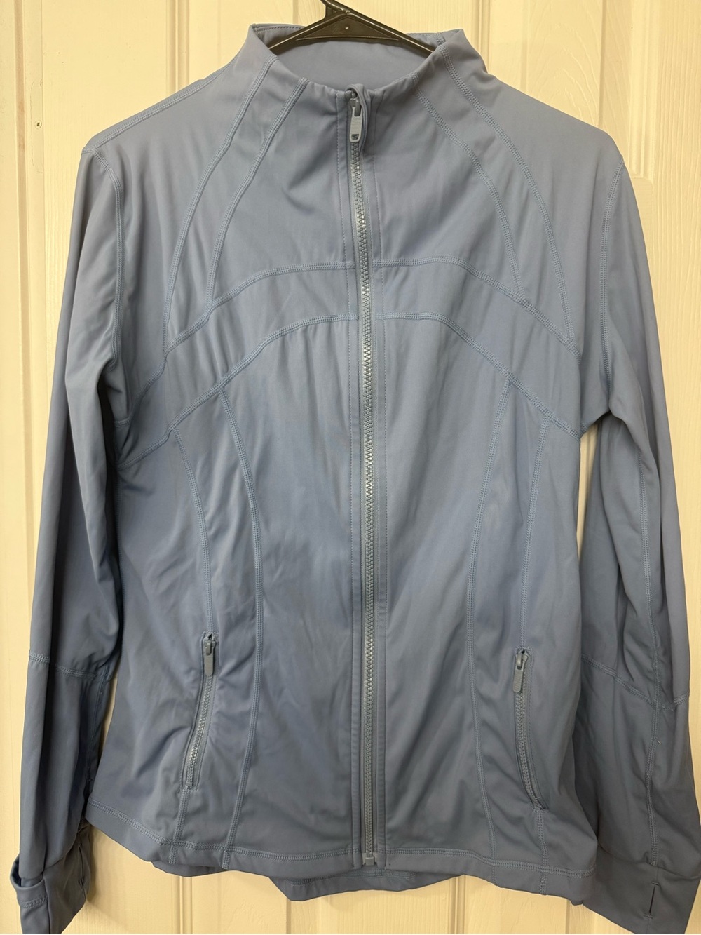 lululemon athletica Light Blue Full-Zip Jacket sz12 (SKU0096)